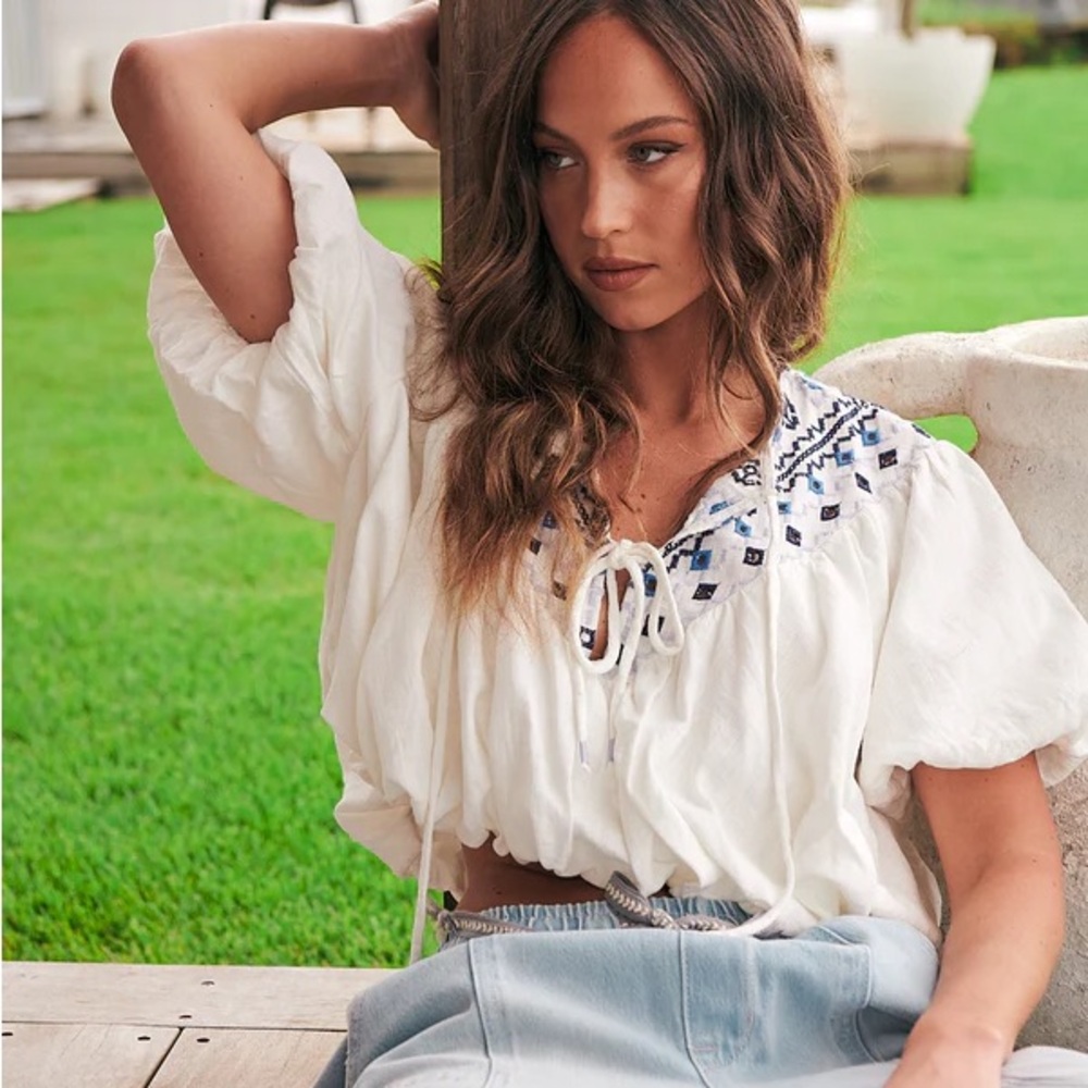 NWOT Free People Joni Top